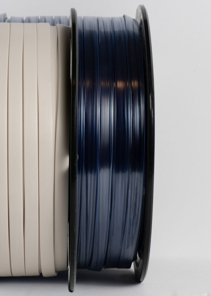 Keder Solutions® Flat Keder PVC Clear and White