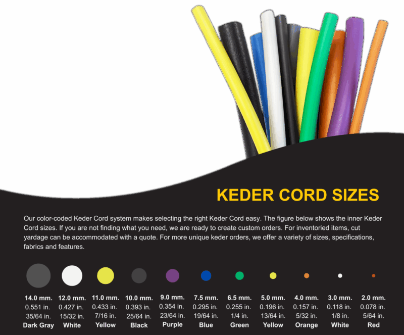 PVC Keder Cord | Keder Solutions