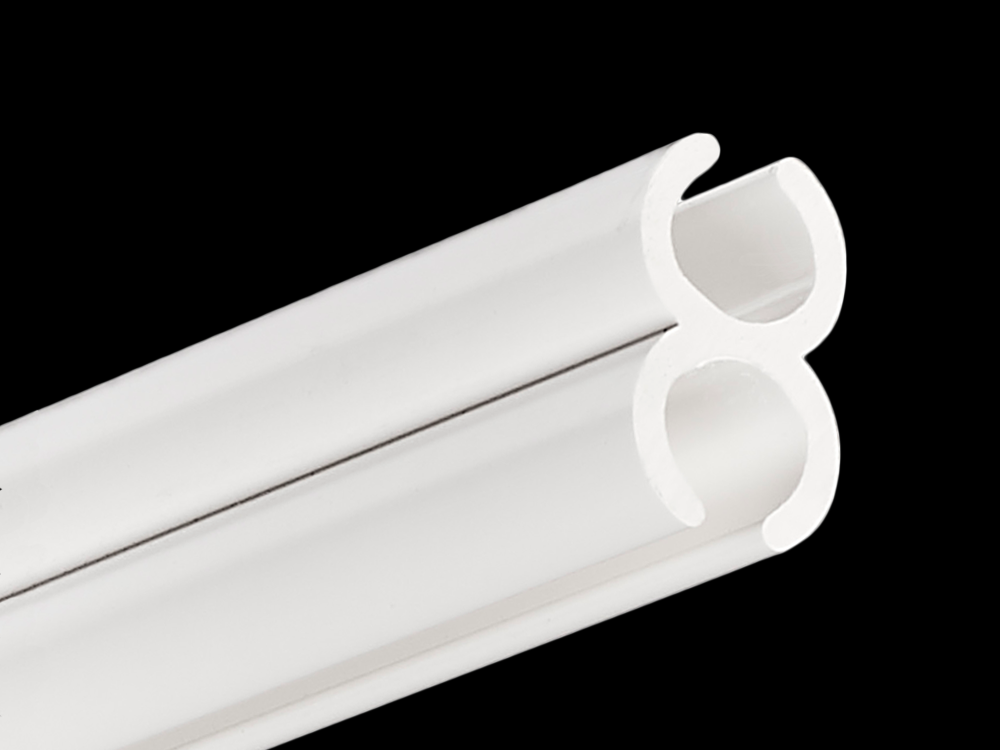 7.5 mm PVC Double Rail Strip by Keder Solutions