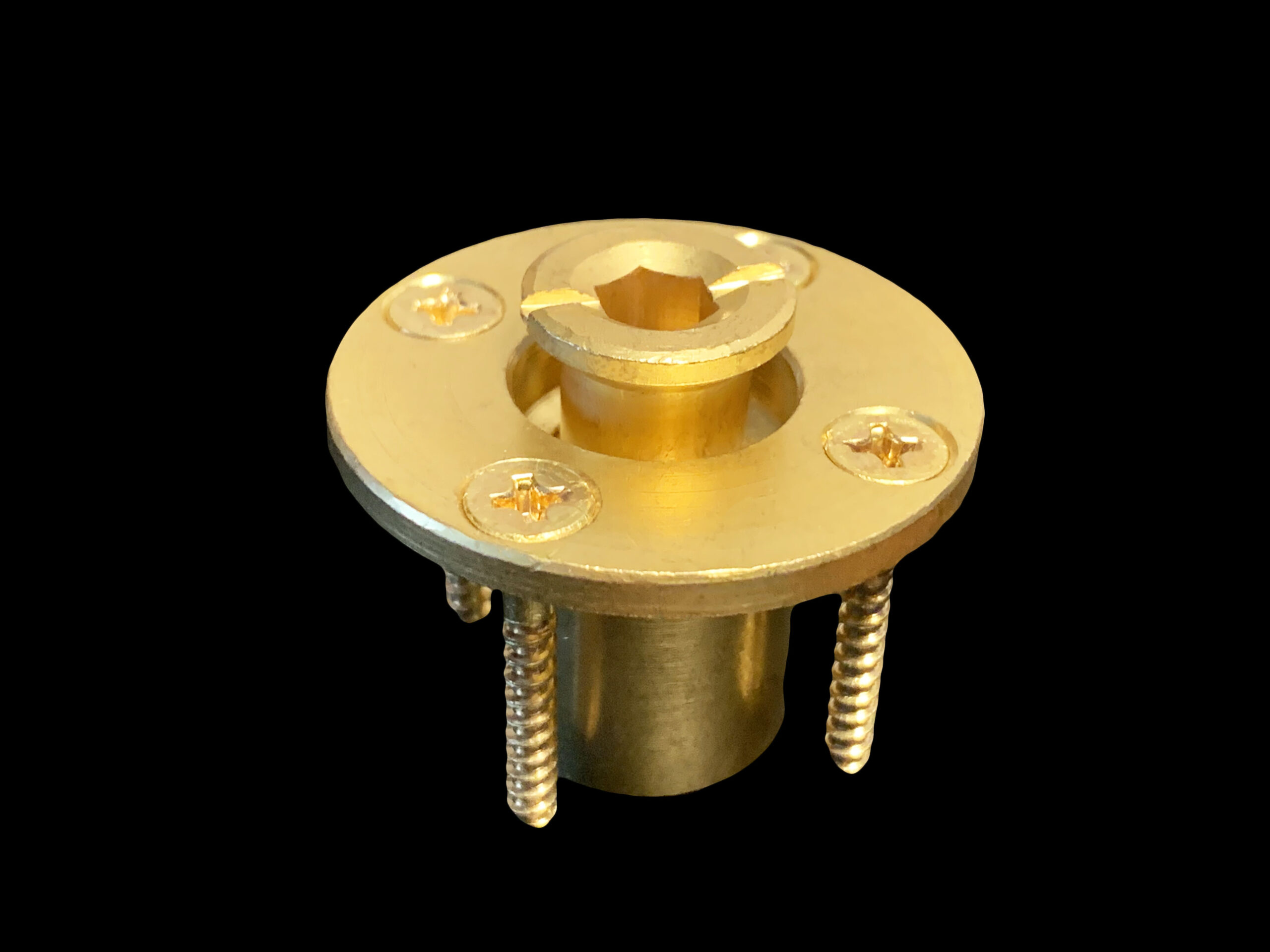 Brass Wood Anchor by Keder Solutions