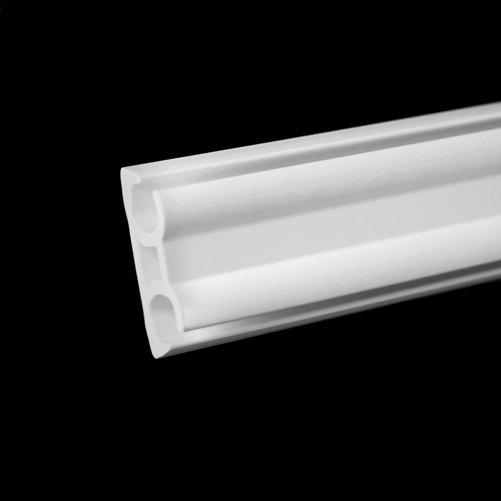 Pvc Track Rail 7.5 mm. PVC Double Rail | Keder Solutions