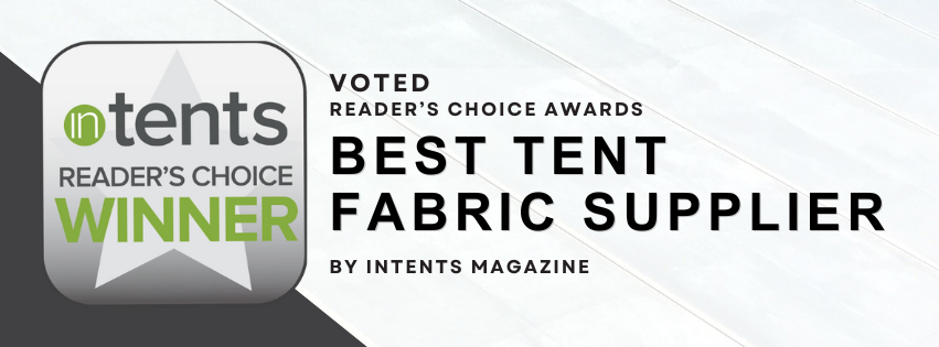 Keder Solutions is the best fabric supplier voted by the InTent readers choice award.