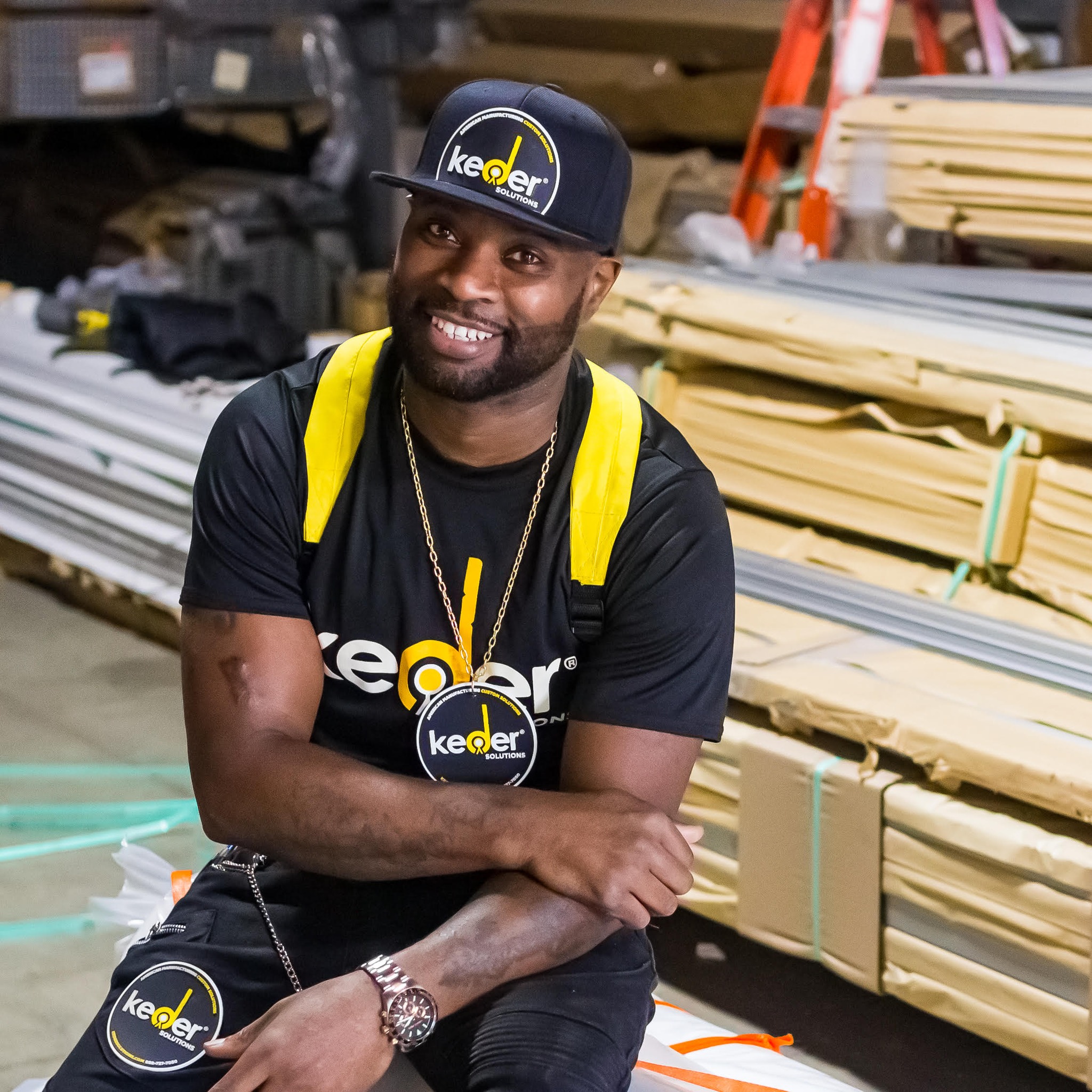 Johnnie Jones Jr, Warehouse Manager, Keder Solutions, Oak Creek, WI