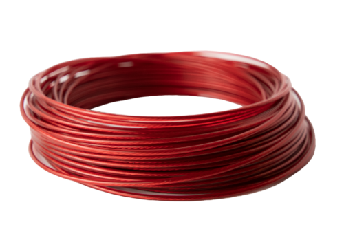 Red coated steel wire, pool cover accessories by Keder Solutions®