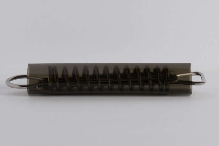 Pool Spring Cover, Spring with no Ring, Clear Smoke Color PVC by Keder Solutions