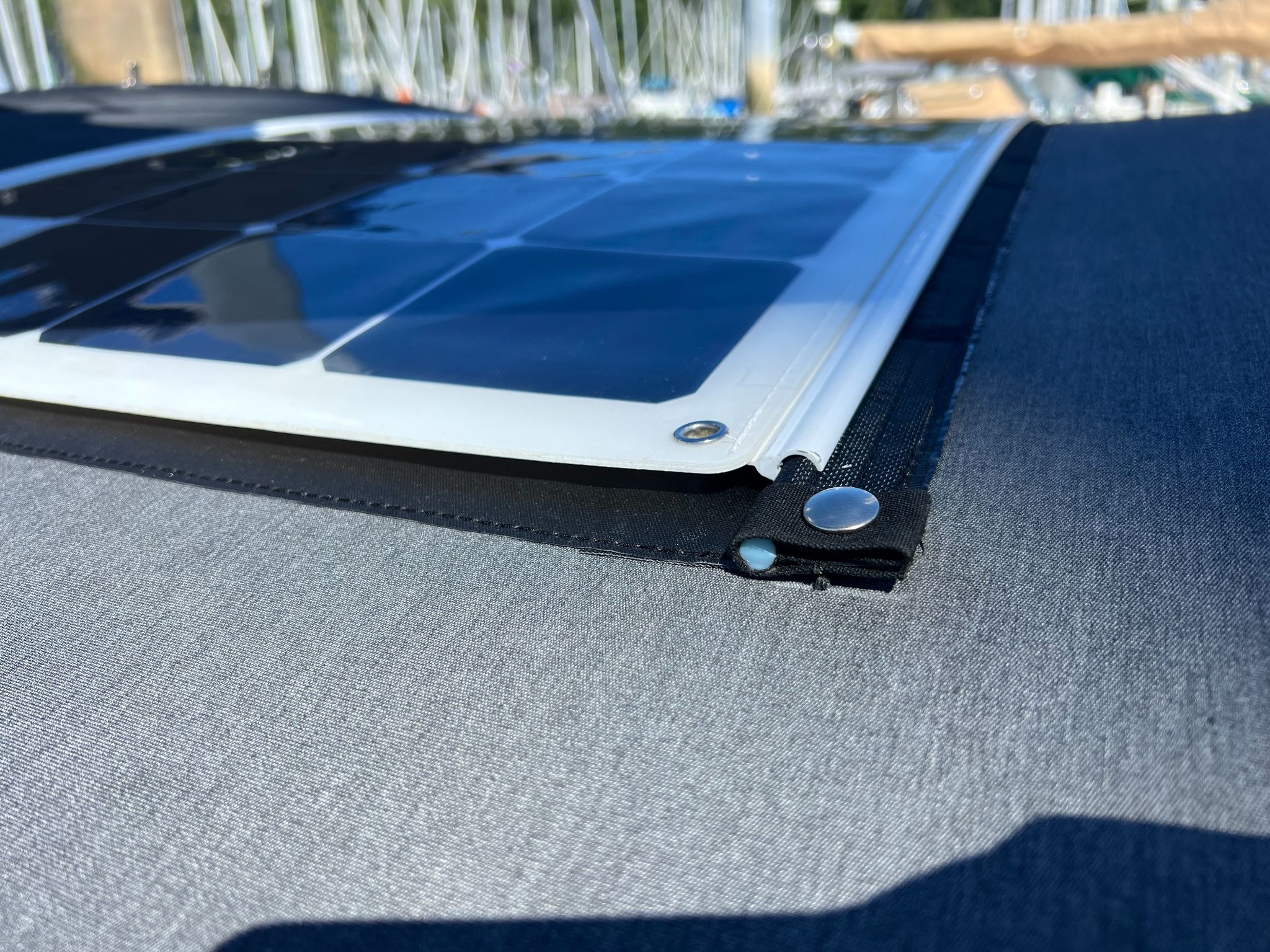 Keder System with Solar Panel 2 Image of solar panel keder system