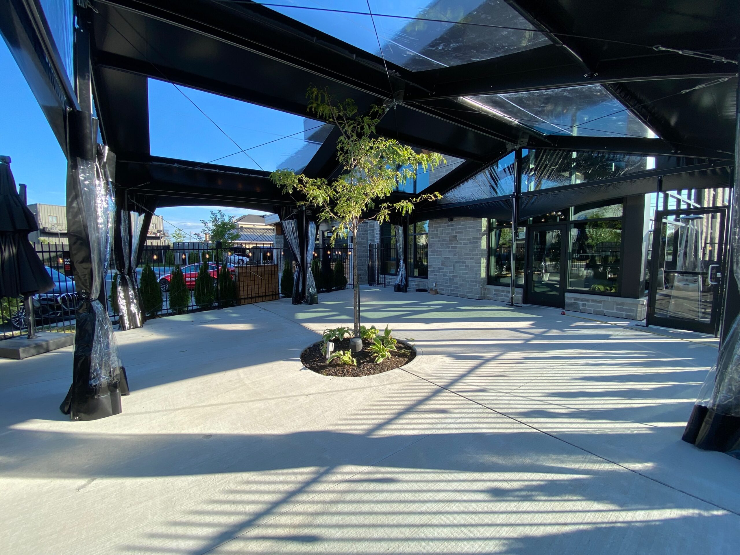 Image of tent that uses keder